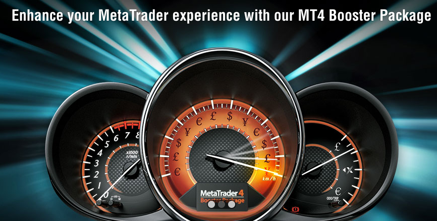 The MT4 Booster Package includes numerous additional applications for the trading platform MetaTrader4